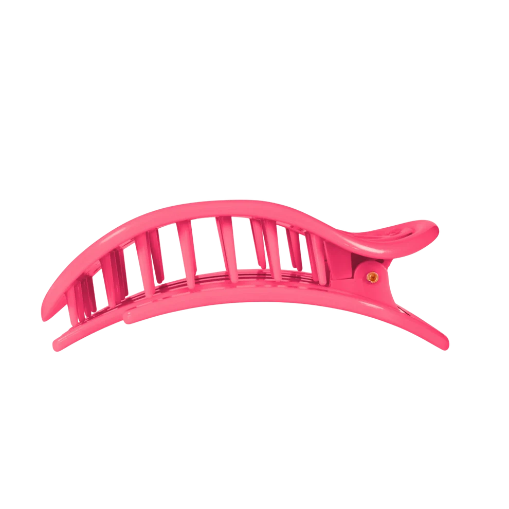 Teleties Large Round Flat Clip TROPIC TWIST