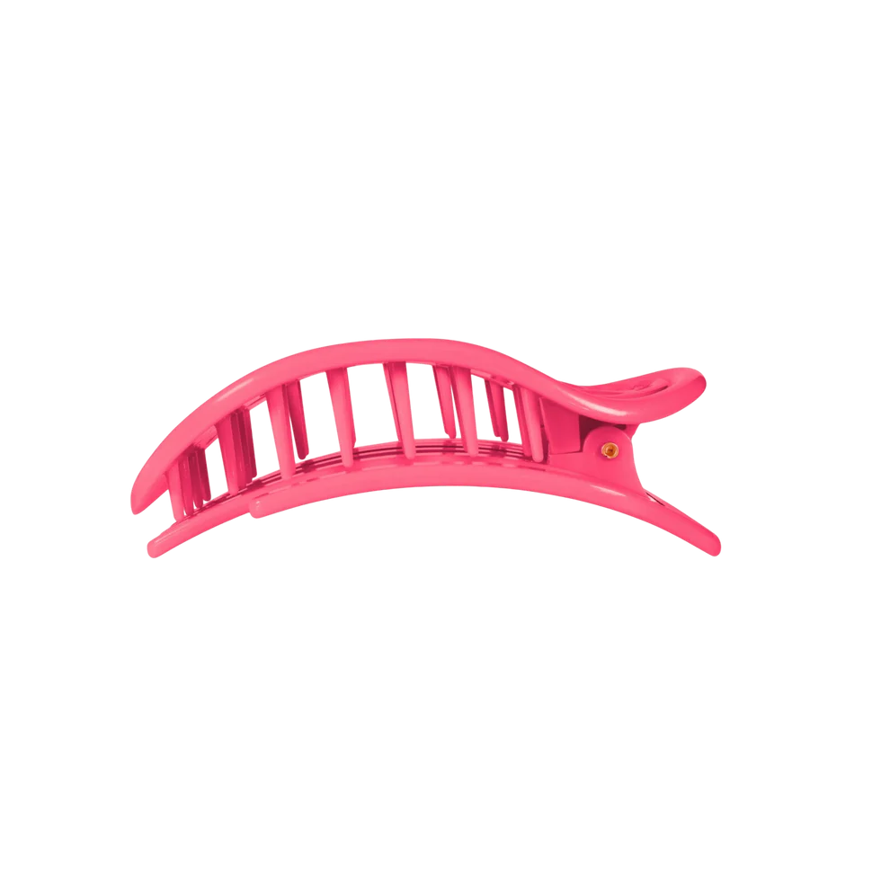 Teleties Medium Flat Round Hair Clip TROPIC TWIST