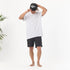 ALOHA Trucker Hat WHITE / BLACK