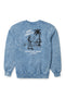 Katin Boys Swift Crew Fleece SPRING BLUE SAND WASH