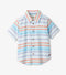 Hatley Kids Sunset Stripes Button Down BLUE MULTI
