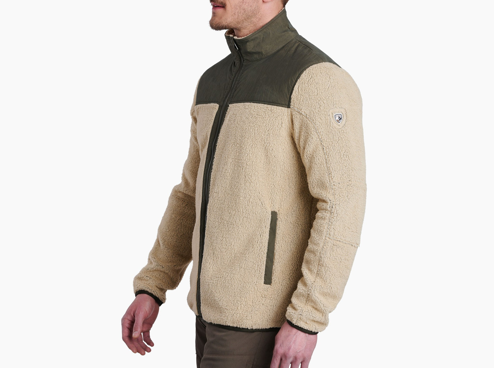 KUHL M Konfluence Fleece Jacket OATMEAL / FIR