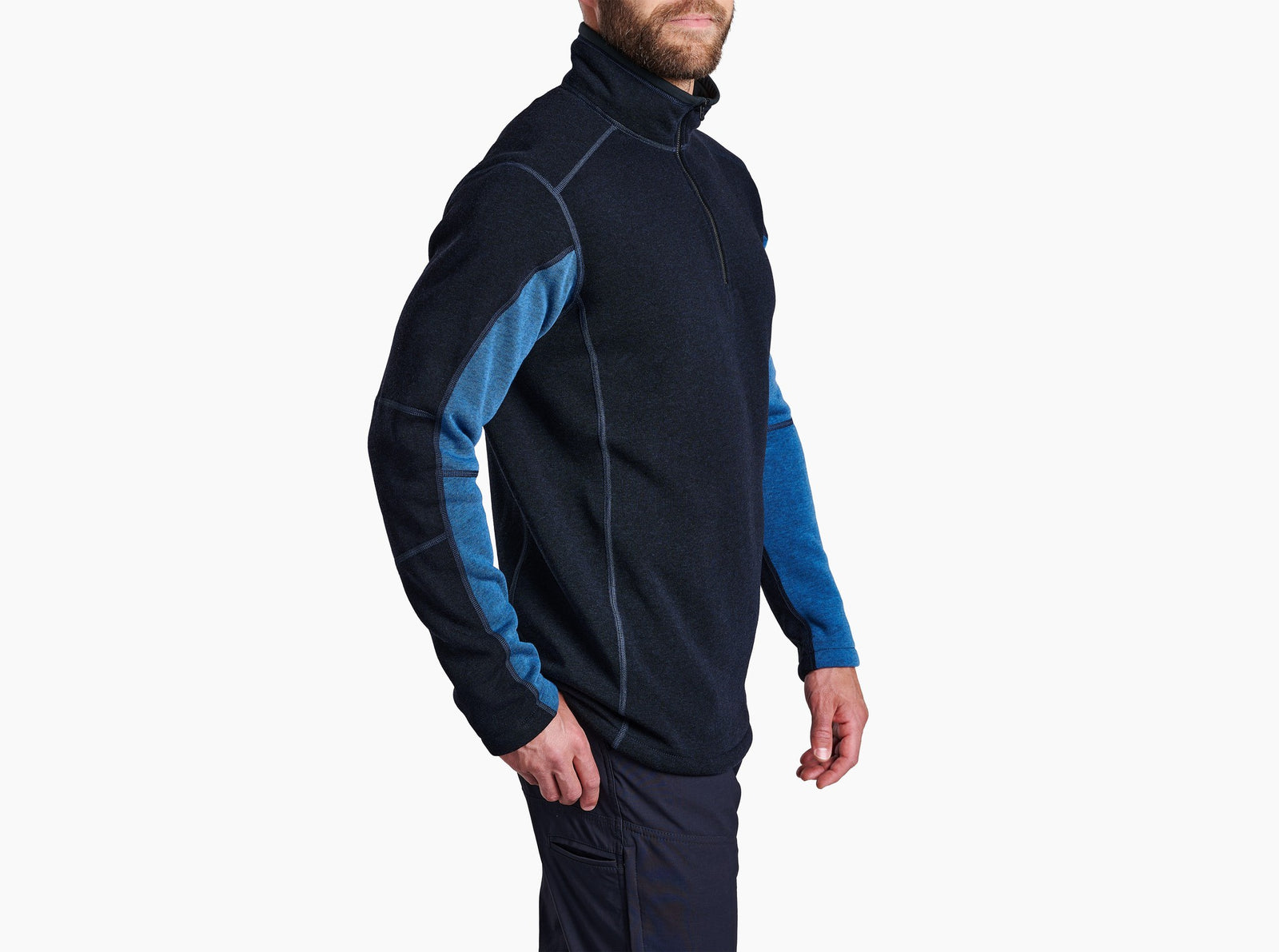 KUHL M Revel 1/4 Zip MUTINY BLUE/KUHL BLUE