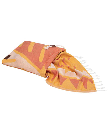 Sand Cloud Sixgill Shark Towel Bag REG SUNFLOWER