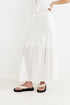 Rhythm W Bailey Broderie Skirt WHITE
