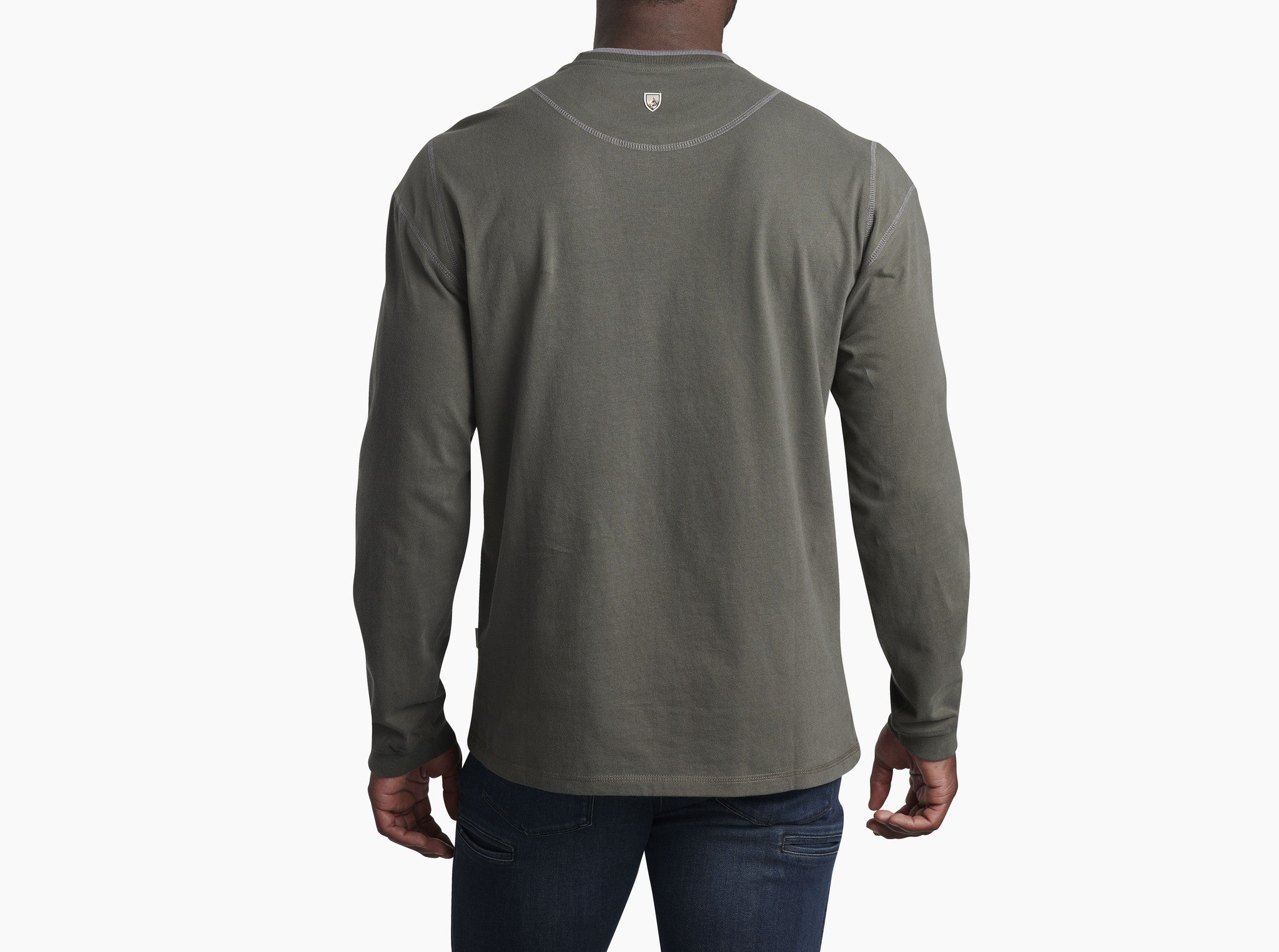 KUHL M LS Kommando Crew OLIVE SLATE