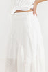 Rhythm W Bailey Broderie Skirt WHITE