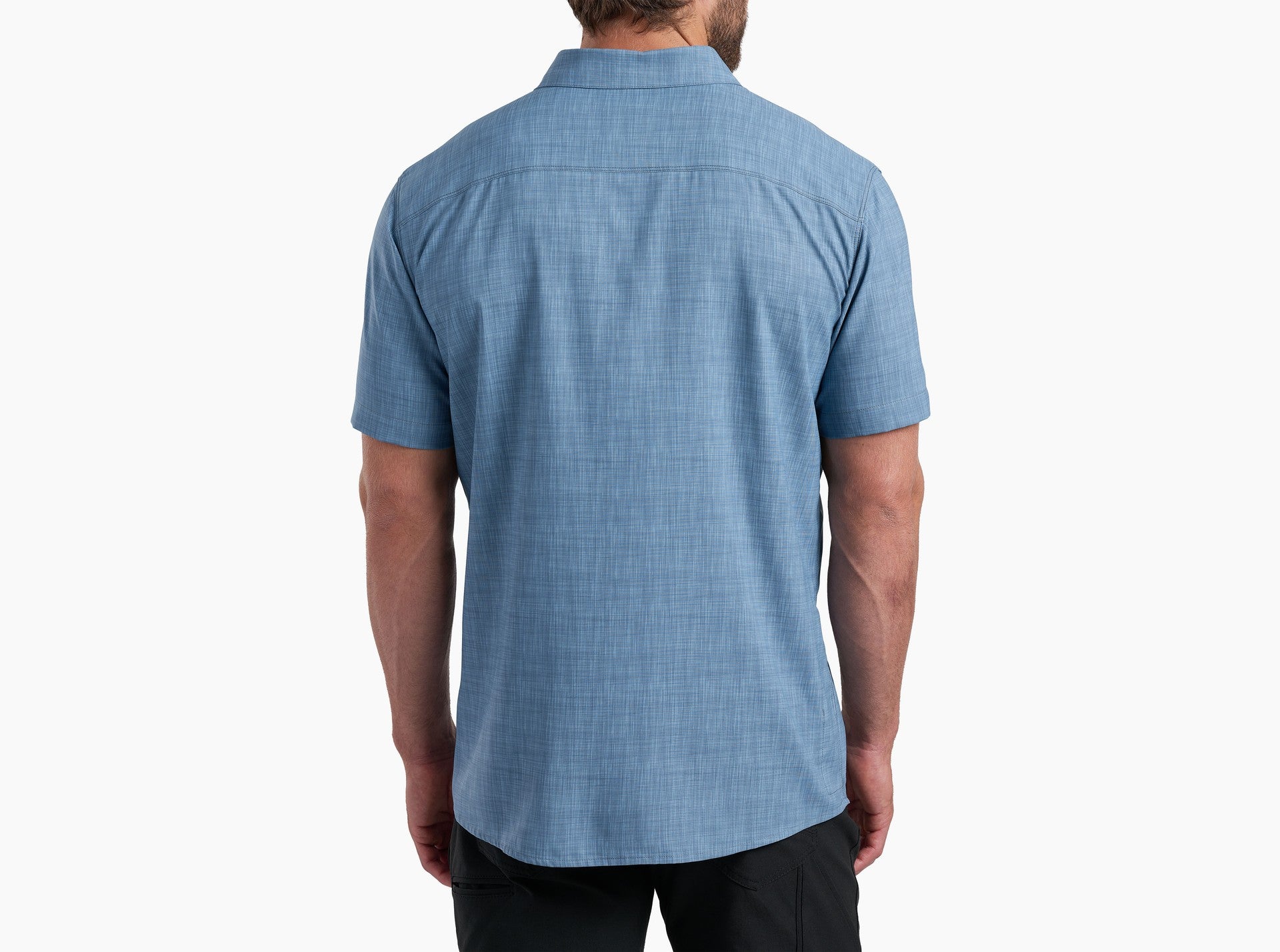 KUHL M SS Persuadr Shirt BLUE JAY