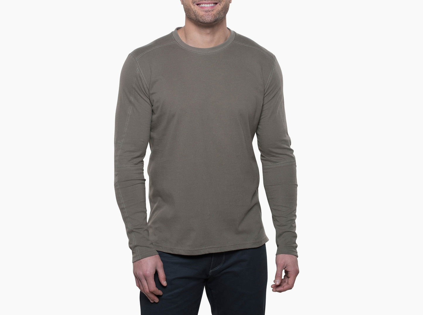 KUHL M LS Bravado Tee OLIVE