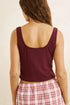 Rhythm W Juliet Tank PLUM
