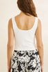 Rhythm W Juliet Tank WHITE