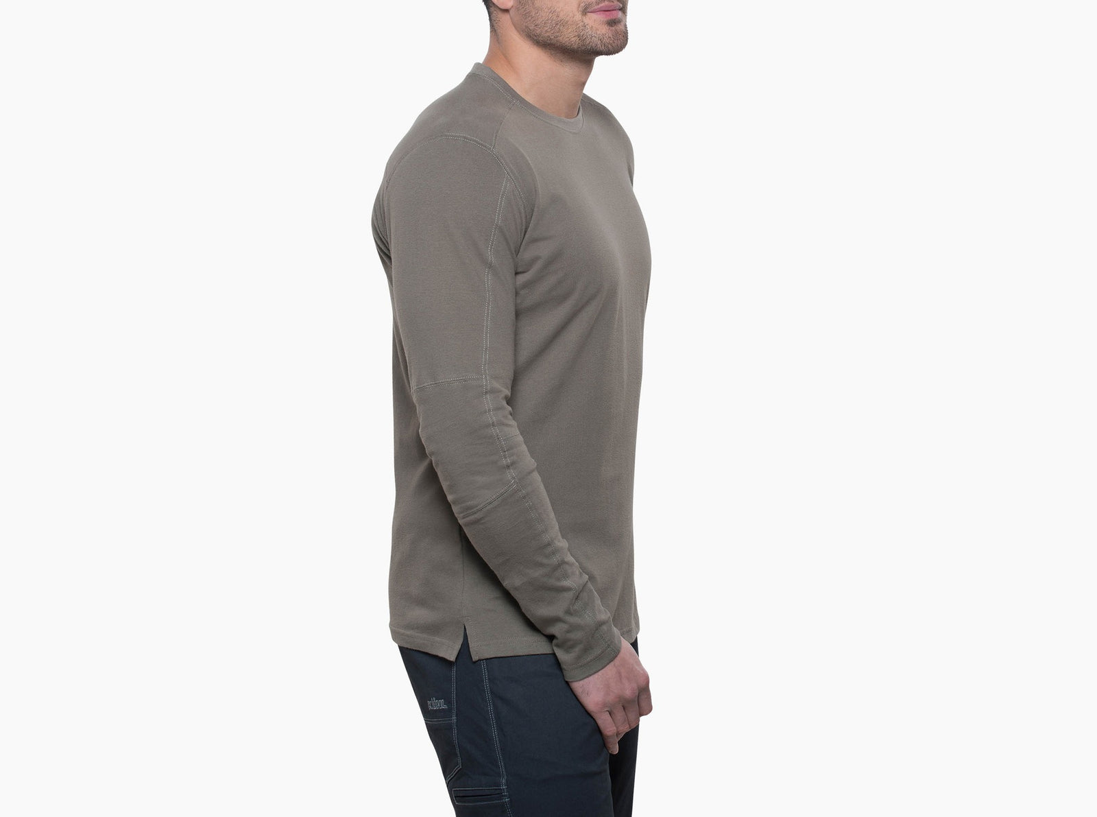 KUHL M LS Bravado Tee OLIVE