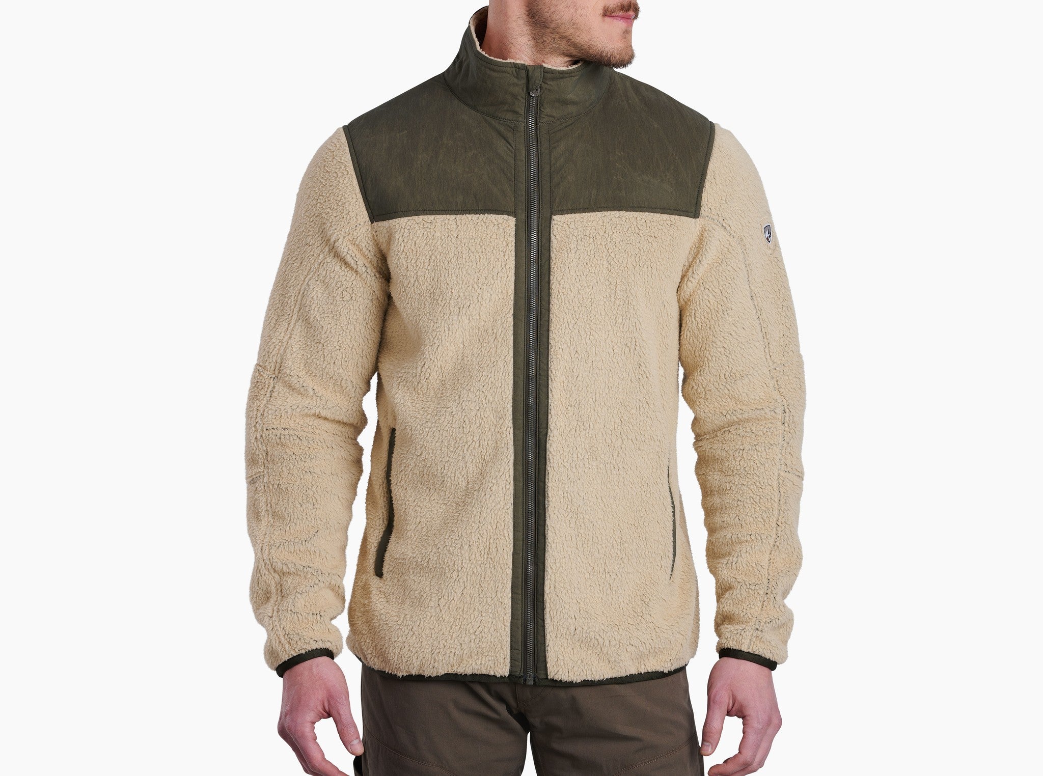 KUHL M Konfluence Fleece Jacket OATMEAL / FIR