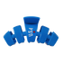 Teleties Large Classic Claw Clip USA BLUE