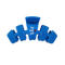 Teleties Medium Hair Claw Clip USA BLUE