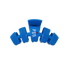Teleties Small Classic Claw Clip USA BLUE