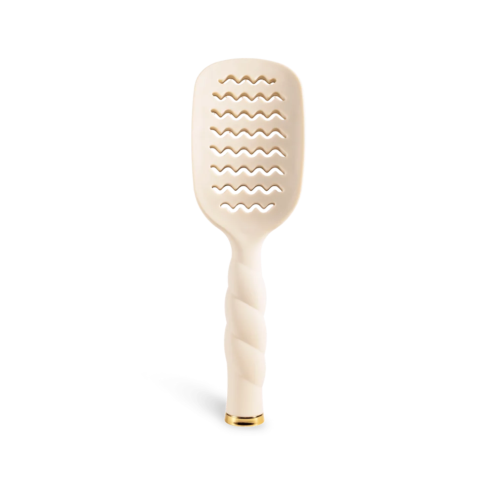 Teleties Vented Hair Brush All Hair Types - Full Size TAN