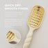 Teleties Vented Hair Brush All Hair Types - Full Size TAN