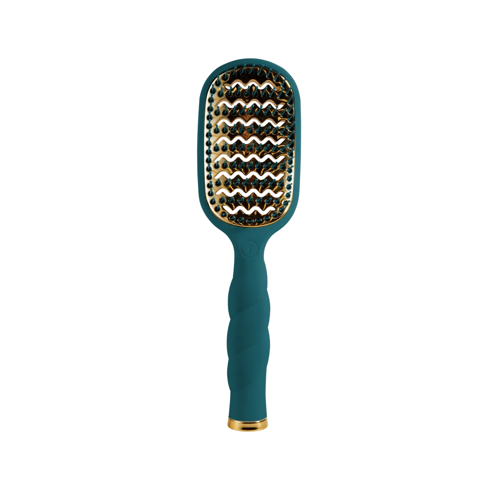 Teleties Vented Hair Brush All Hair Types - Full Size TEAL