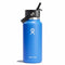Hydro Flask 32oz Wide Mouth Flex Straw Cap CASCADE