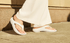 OOFOS W OOlala Thong Sandal WHITE