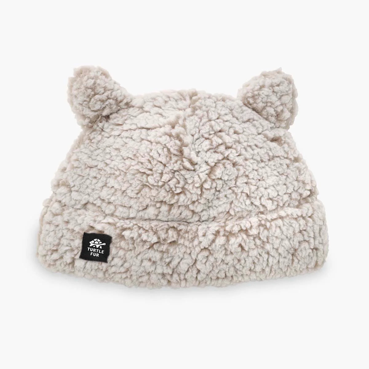 Turtle Fur Kids Lush Kitty Beanie NATURAL