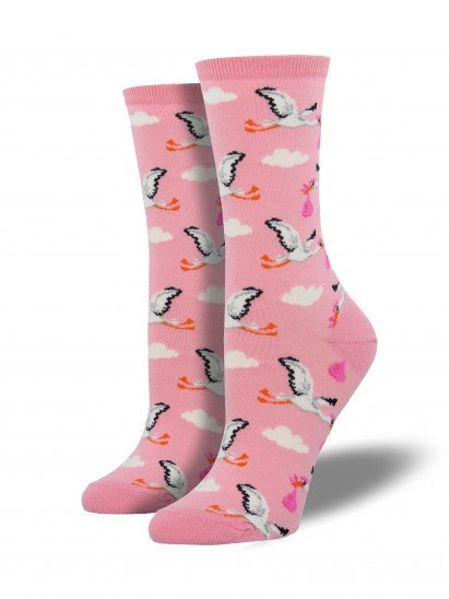 Socksmith W Special Delivery PINK