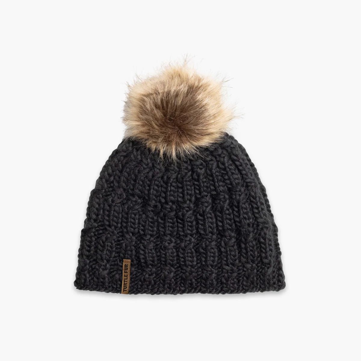 Turtle Fur W Fifi Beanie BLACK