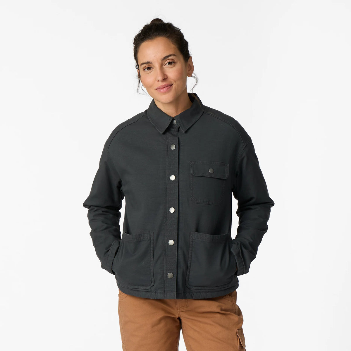 Royal Robbins W El Cap Canvas Shacket GRANITE