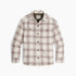 Royal Robbins W Vista Shacket en flanelle, motif carreaux Antilope Craie