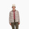 Royal Robbins W Vista Shacket en flanelle, motif carreaux Antilope Craie