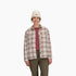 Royal Robbins W Vista Shacket en flanelle, motif carreaux Antilope Craie