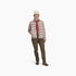 Royal Robbins W Vista Shacket en flanelle, motif carreaux Antilope Craie