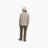 Royal Robbins W Vista Shacket en flanelle, motif carreaux Antilope Craie