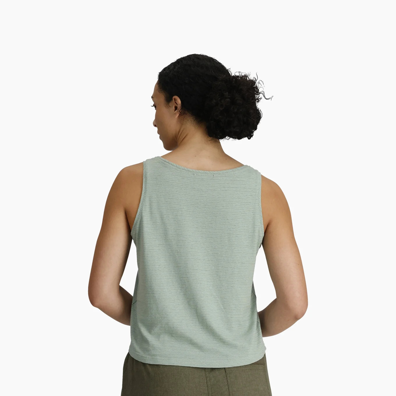 Royal Robbins W Vacationer Boxy Tank SAGE LEAF STR