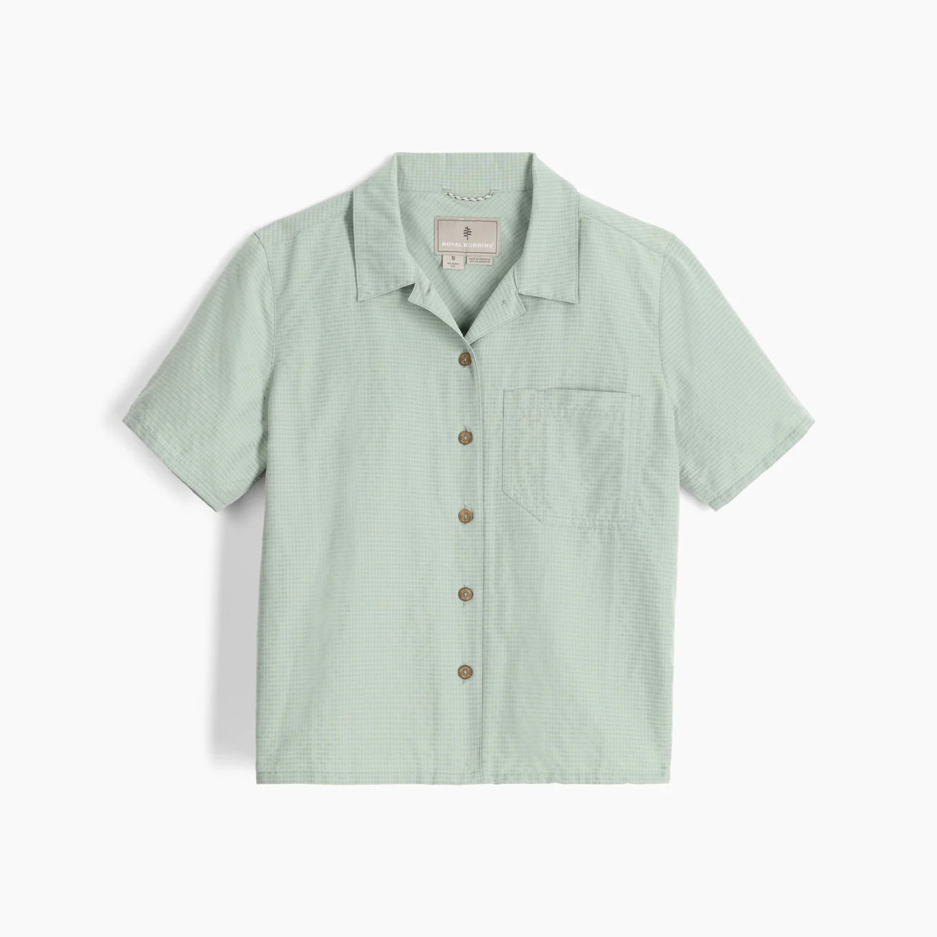 Royal Robbins W SS Desert Pucker SAGE LEAF