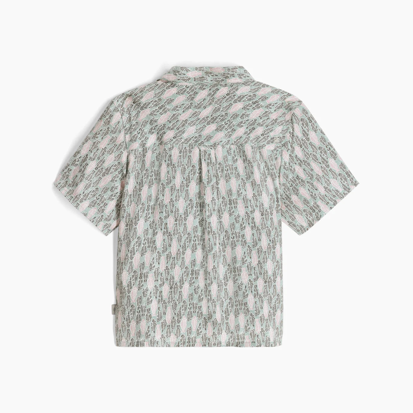 Royal Robbins W SS Camino Pucker SAGE LEAF FISH