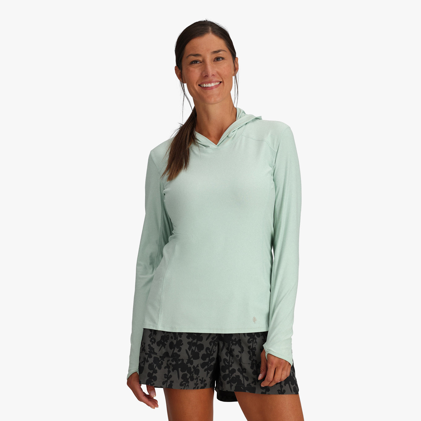 Royal Robbins W Amp Lite Hoodie SURF SPRAY