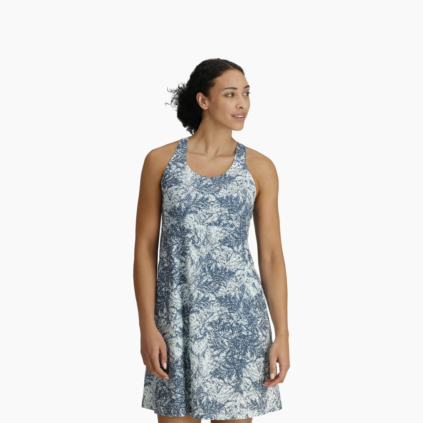 Royal Robbins W Spotless Evolution Tank Dress PACIFIC BLUE