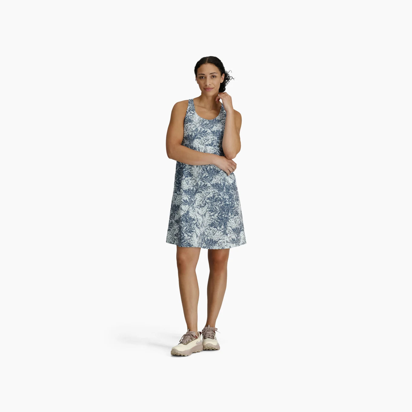 Royal Robbins W Spotless Evolution Tank Dress PACIFIC BLUE