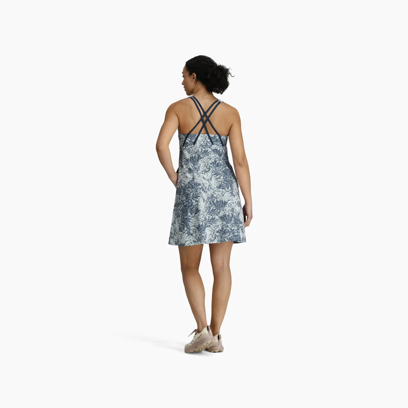 Royal Robbins W Spotless Evolution Tank Dress PACIFIC BLUE