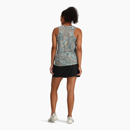 Royal Robbins W Featherweight Tank SEA PINE TIDAL PRINT