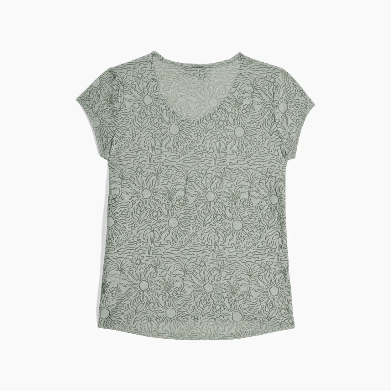 Royal Robbins W Featherweight Tee SAGE LEAF SUNBURST