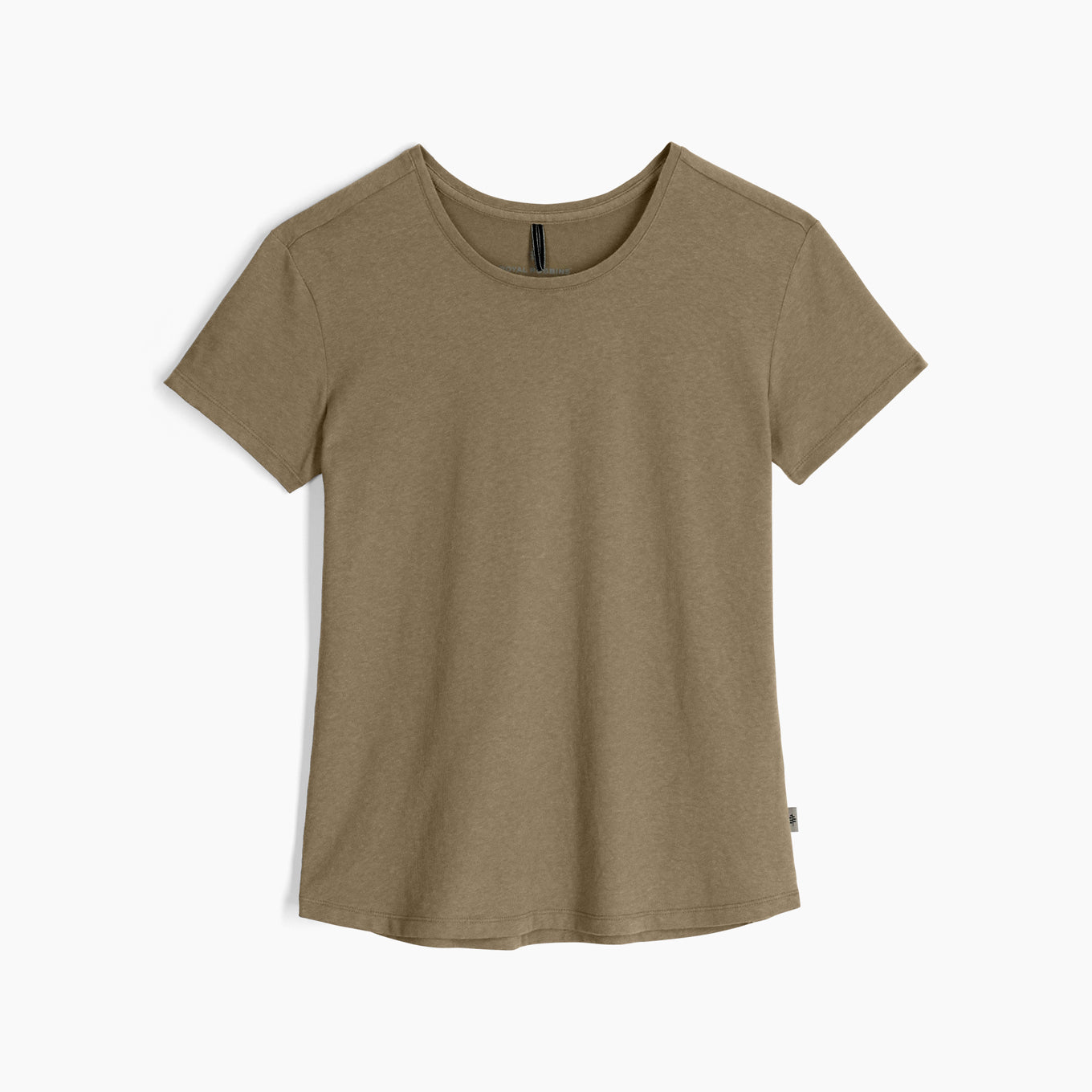 Royal Robbins W Basecamp Boxy Tee COVERT GREEN