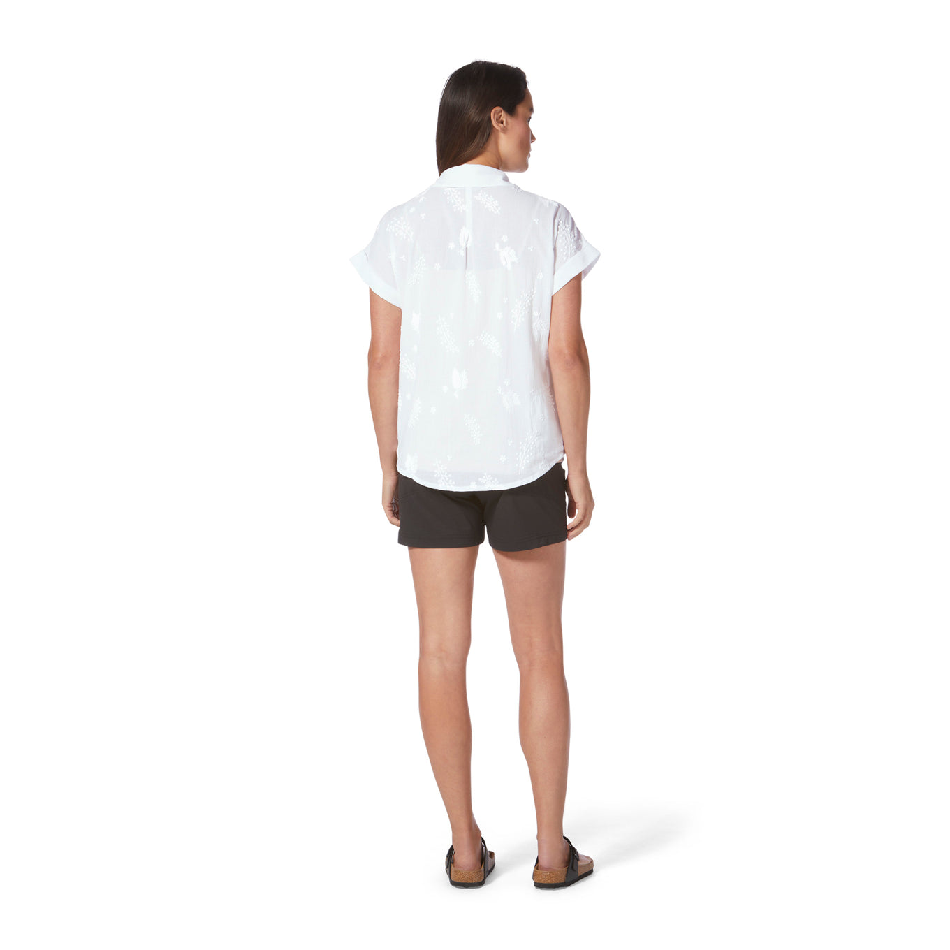 Royal Robbins W SS Oasis Top WHITE