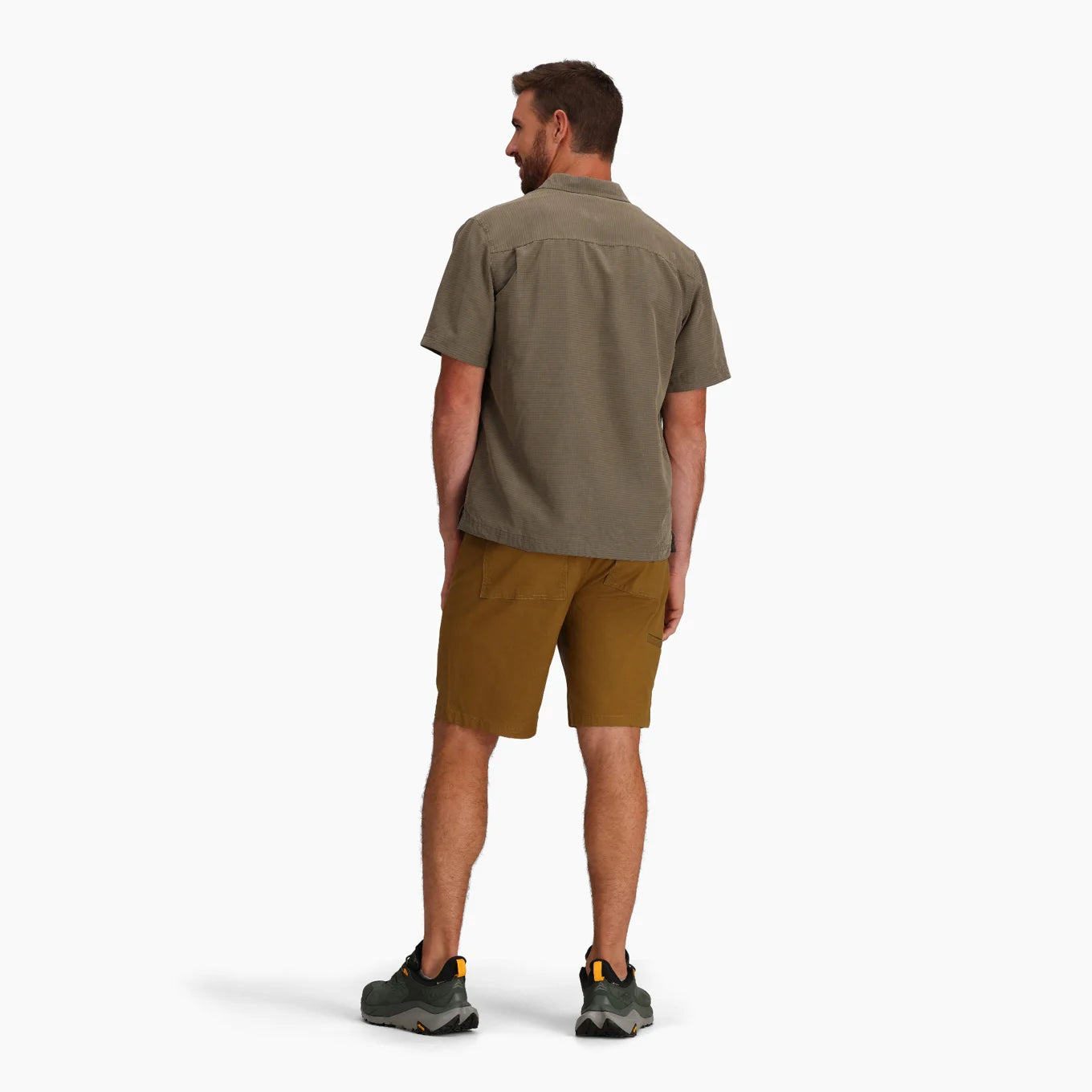Royal Robbins M SS Desert Pucker Dry EVERGLADE