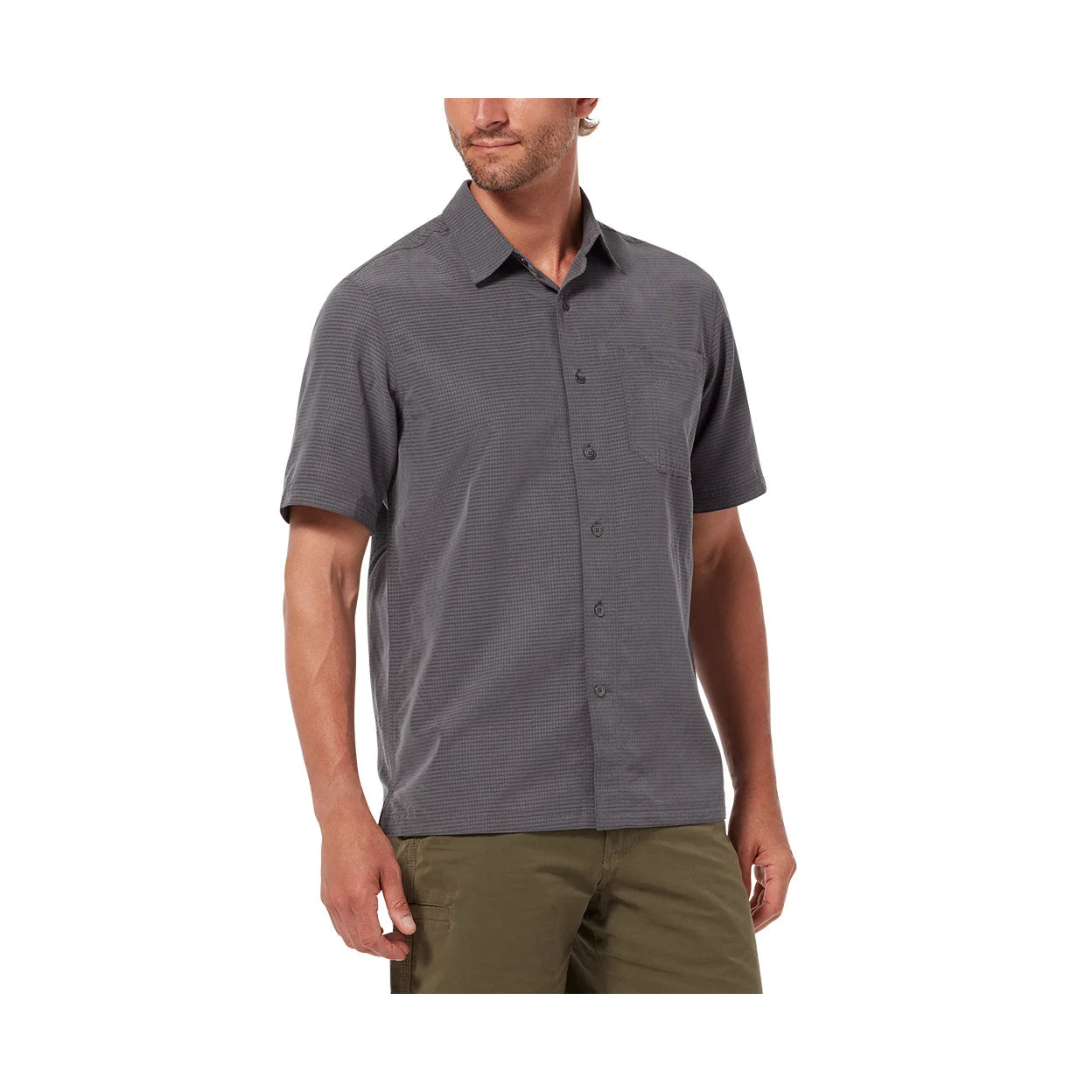 Royal Robbins M SS Desert Pucker ASPHALT