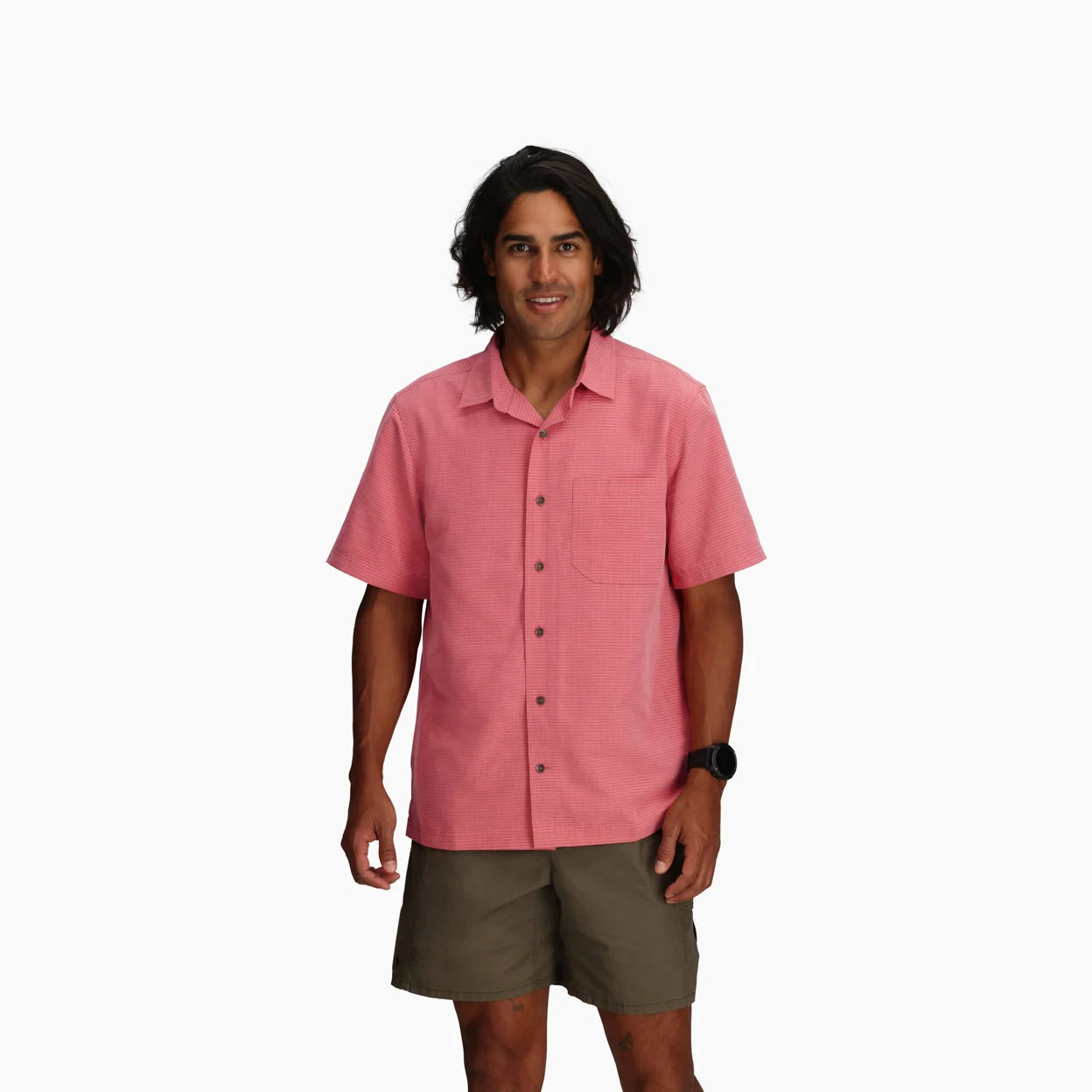 Royal Robbins M SS Desert Pucker Dry DUSTY CEDAR
