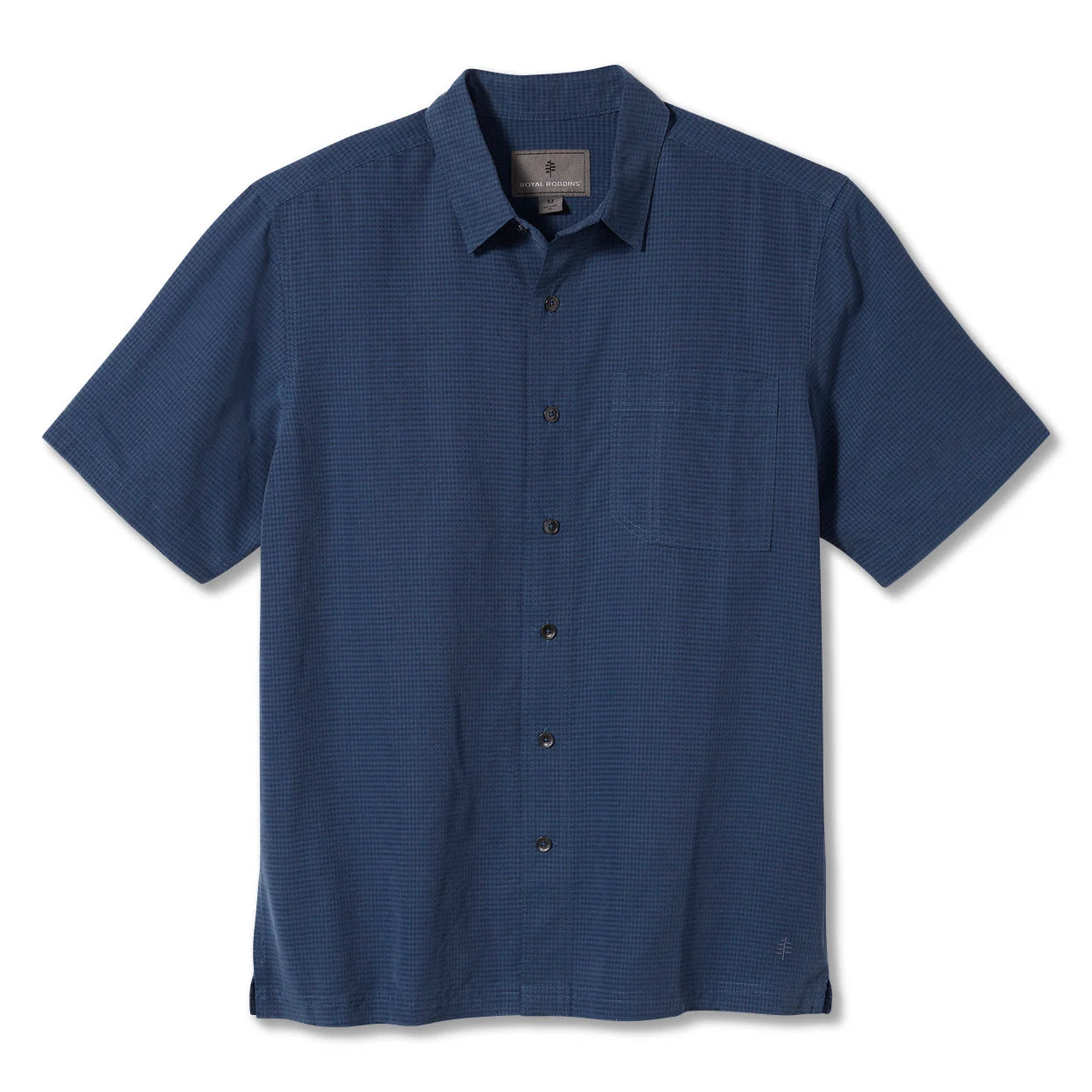 Royal Robbins M SS Desert Pucker COLLINS BLUE