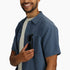 Royal Robbins M SS Desert Pucker COLLINS BLUE
